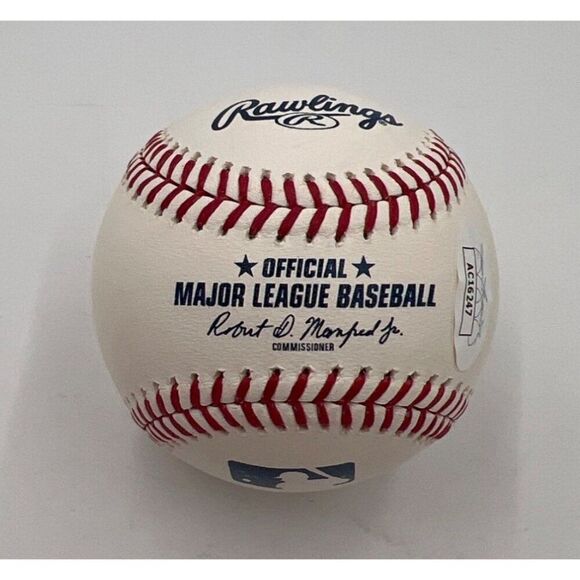 Bobby Allison Signed Rawlings Official Major League Baseball Nascar HOF JSA COA - Picture 5 of 10